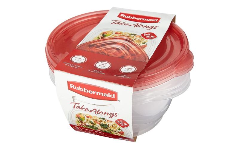 Rubbermaid Take Alongs Bowl Food Storage Container 1.18 L 3 Pack