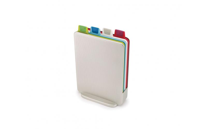 Joseph Joseph Index 4-Piece Mini Chopping Board Set - Silver