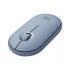 Logitech: M350 Pebble Wireless Mouse - Blue Grey