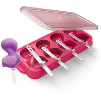 Zoku Flamingo Pop Molds Ice Cube & Ice Cream