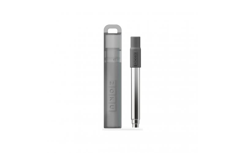 Zoku Pocket Straw with Case and Brush Grey Travel Mug/Bottle