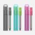 Zoku Pocket Straw with Case and Brush Grey Travel Mug/Bottle