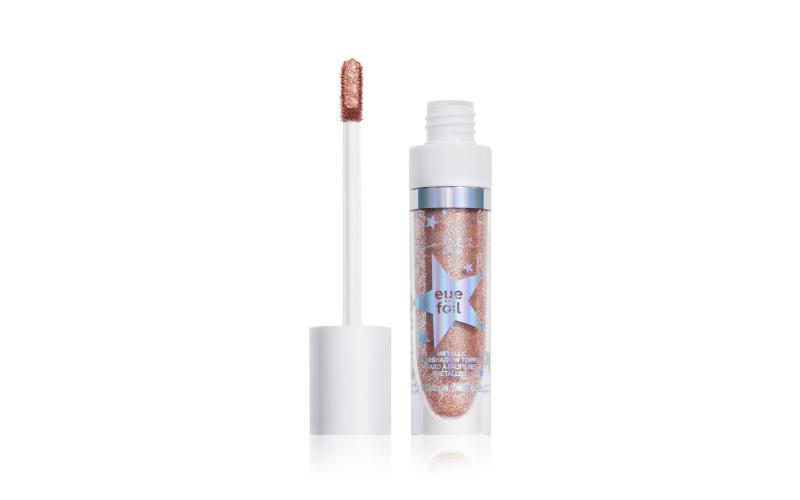 Lottie Eye Foil Faded - Rose Gold Metallic Glitter