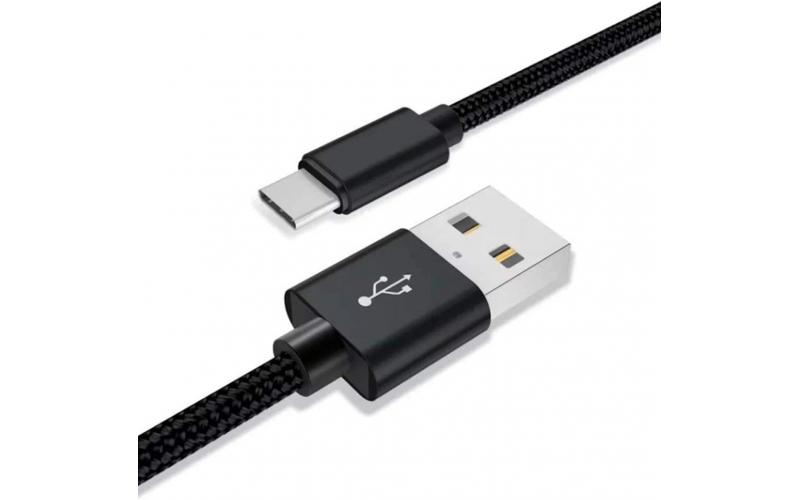 Xiaomi Braided Mi USB-C To USB-A Braided Cable 100cm  - Black