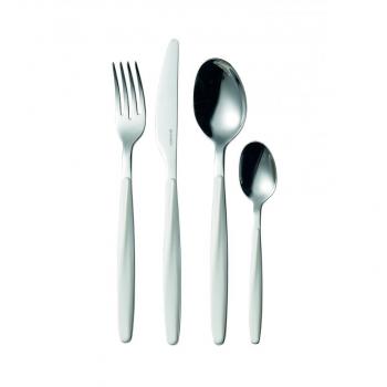My Fusion Cutlery Set Of 24 Pieces White