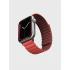UNIQ Revix Apple Watch Band 41/40/38mm - Burgundy Maroon/Coral