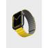 UNIQ Revix Apple Watch Band 45/44/42mm - Lemon Yellow/Grey