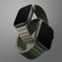 UNIQ Revix Apple Watch Band 45/44/42mm - Pine Green/Taupe