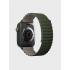 UNIQ Revix Apple Watch Band 45/44/42mm - Pine Green/Taupe