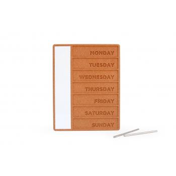 Suck UK Cork Weekly Planner