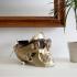 Suck UK Gold Skull Tidy