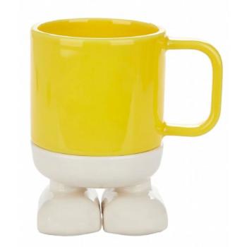 Balvi Mug Mr Standy - Yellow