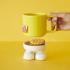 Balvi Mug Mr Standy - Yellow