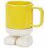 Balvi Mug Mr Standy - Yellow