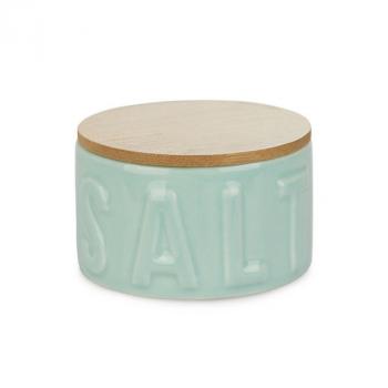 Balvi Flake Salt Cellar Salt Ceramic - Green