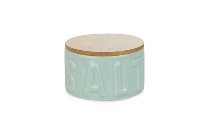 Balvi Flake Salt Cellar Salt Ceramic - Green