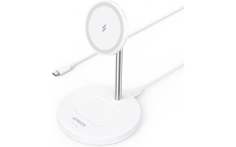 Anker PowerWave Magnetic 2-in-1 Stand -White