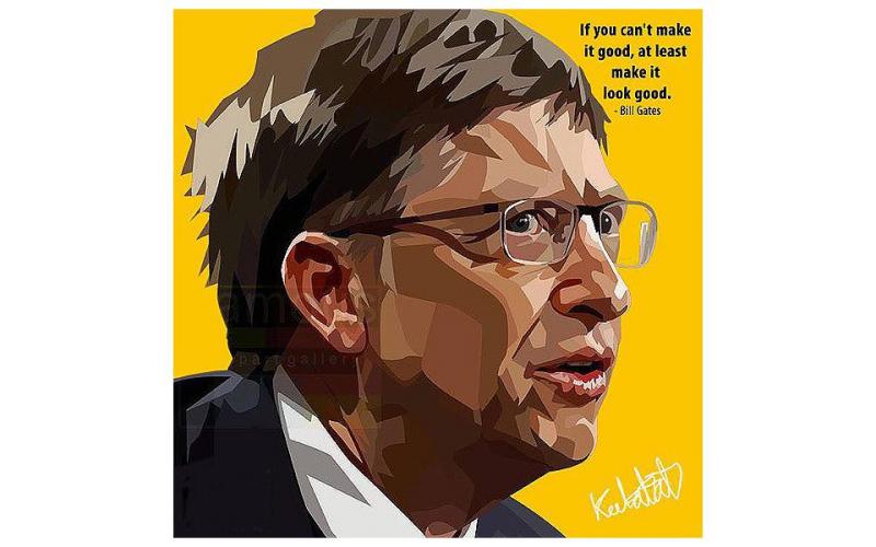 Keetatat: Frames Bill Gates