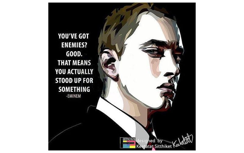 Keetatat: Frames Eminem - Black