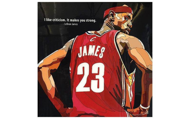 Keetatat: Frames Lebron James No.23