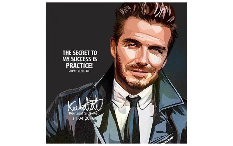 Keetatat: Frames David Beckham Secret