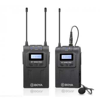 Boya UHF Wireless Microphone For DSLRs, Mixers TX,RX