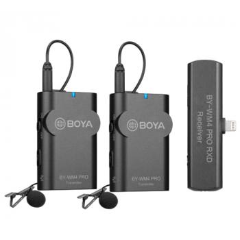 Boya 2.4 Ghz Wireless Microphone For Iphone TX,TX,RX