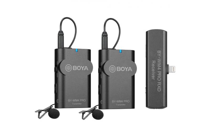 Boya 2.4 Ghz Wireless Microphone For Iphone TX,TX,RX