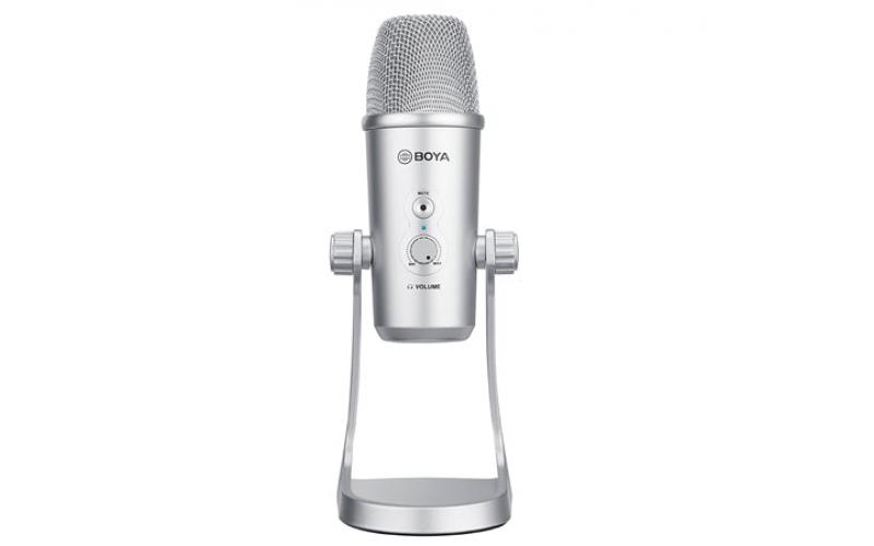 Boya Desktop Microphone USB 2.0, USB Type-C, Lightning