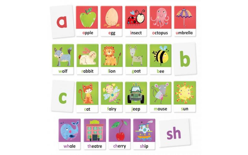 Headu: Montessori Flashcards Tactile And Phonics Alphabet