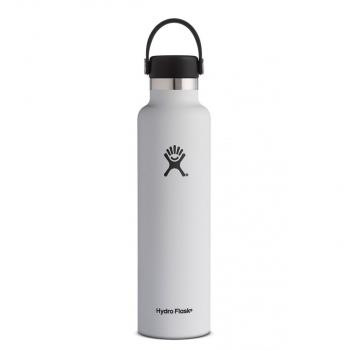 Hydroflask: 24 Oz Standard Flex Cap - White