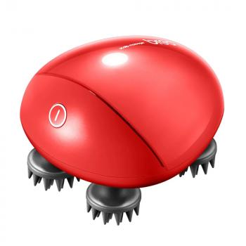 Ares Breo Scalp Mini Massager - Red