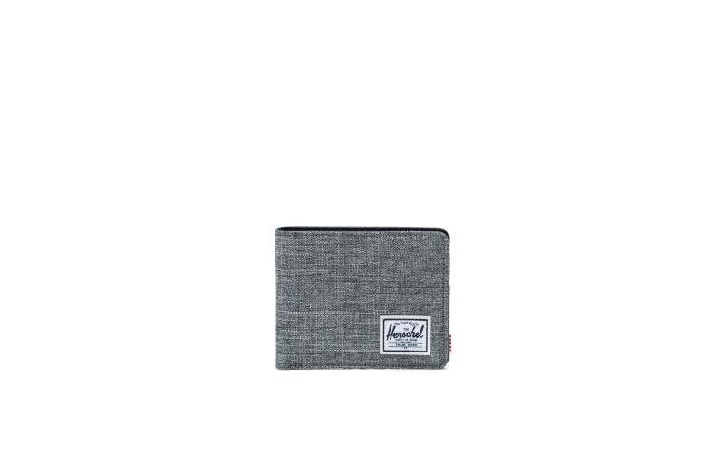 Herschel Hank RFID Raven Crosshatch