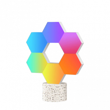 Cololight RGB Hexagon Light Pro Kit 6pcs/Stone Base