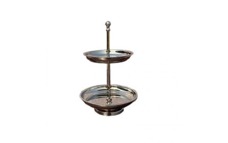 Lily\'s Home 2 Tier Cake Stand,18 X 23cm, DS921