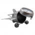 Airplane Metal Clock with Storage Compartment, Black