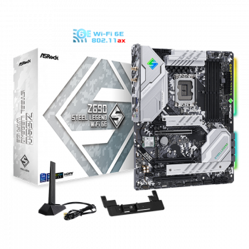 Asrock Z690-Steel Legend WI-FI 6E Motherboard                        
                                                        ASRock