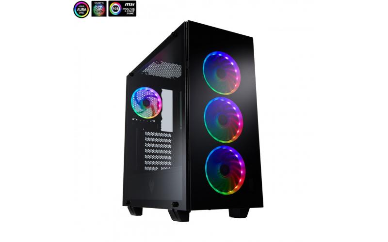 FSP CMT510 PLUS ARGB Tempered Glass Gaming Case                        
                                                        FSP