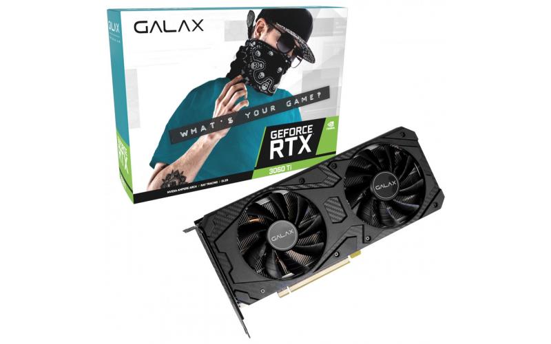 GALAX RTX3060TI 8GB DDR-6  Graphics Card 1-Click OC                        
                                                        GALAX