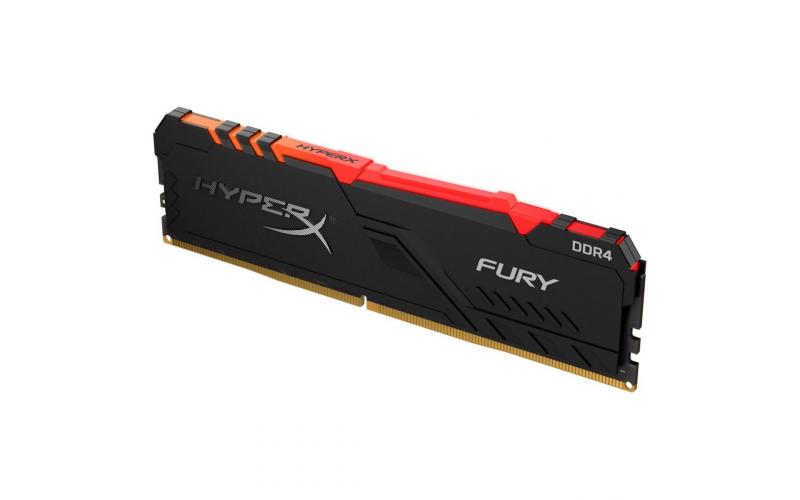 HYPER-X Fury RGB 8GB DDR-4 3200MHz Memory                        
                                                        Hyper-X