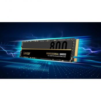 LEXAR  NM800 1TB M.2 NMVe SSD GEN 4 7400MB/s                        
                                                        LEXAR