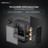 DeepCool CG560 Airflow Focused Mesh Tempered Glass w/ 4 Fans Pre-Installed – Black