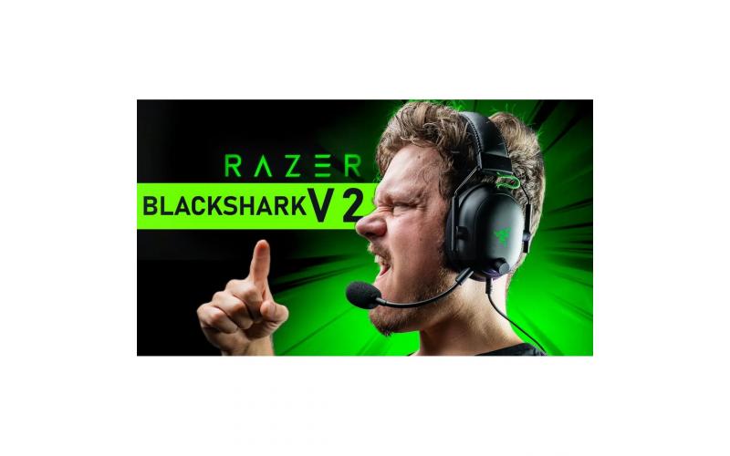 Razer BlackShark V2 X 7.1 Surround Sound 3.5mm Audio Jack – Black
