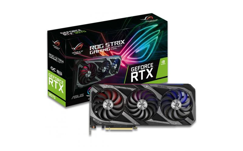 ASUS ROG Strix GeForce RTX 3070 V2 8GB GDDR6 OC Edition Graphic Card
