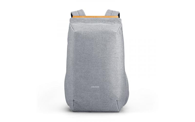 Kingsons Shoulders Bag Pack With External USB Port -Gray