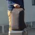 Kingsons Shoulders Bag Pack With External USB Port -Gray