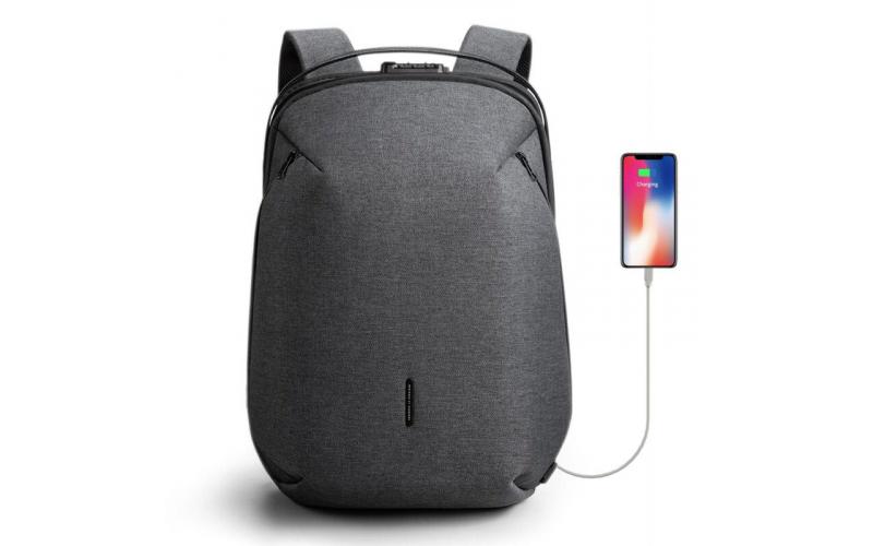 Kingsons  Anti-Theft  Laptop and Hand Luggage Backpack 15.6 ” With USB KS3204W