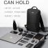 Kingsons Business Water-Repellent Backpack KS3215W  Dark Gray