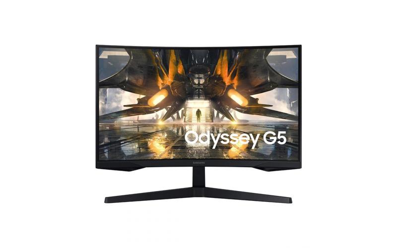 SAMSUNG 27″ Odyssey G5 (2022) 2K HDR10 165hz 1ms 1000R Curved AMD FreeSync