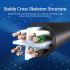 Vention Cat.6 UTP Patch Cable 2MBlack Premium Quality